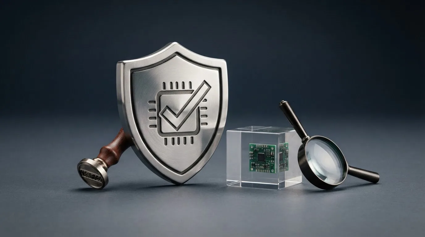Schéma procesu certifikace herního softwaru pro český trh – od RNG testování přes ISO 27001 po schválení licencovaným provozovatelem.