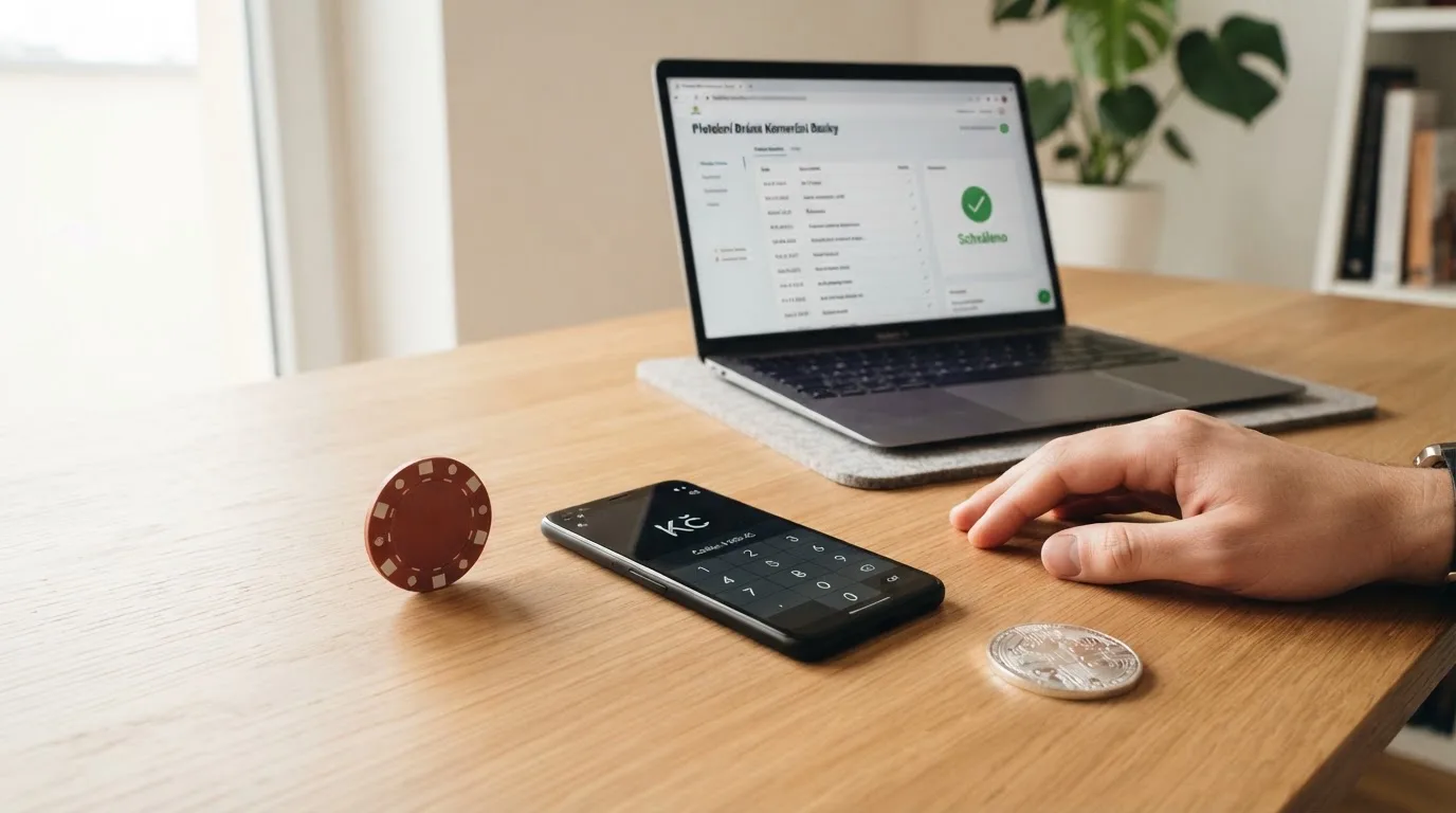 Platební karta, telefon s Paysafecard kódem, bitcoin a bankovní aplikace na jednom stole — čtyři způsoby, jak vložit peníze do zahraničního casina